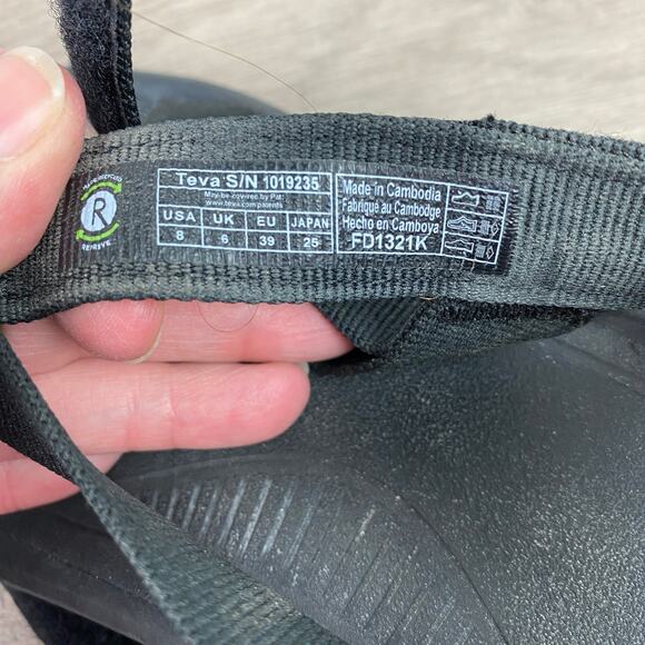 Teva Black Hurricane XLT2 Sandal Sz.8 main image 7